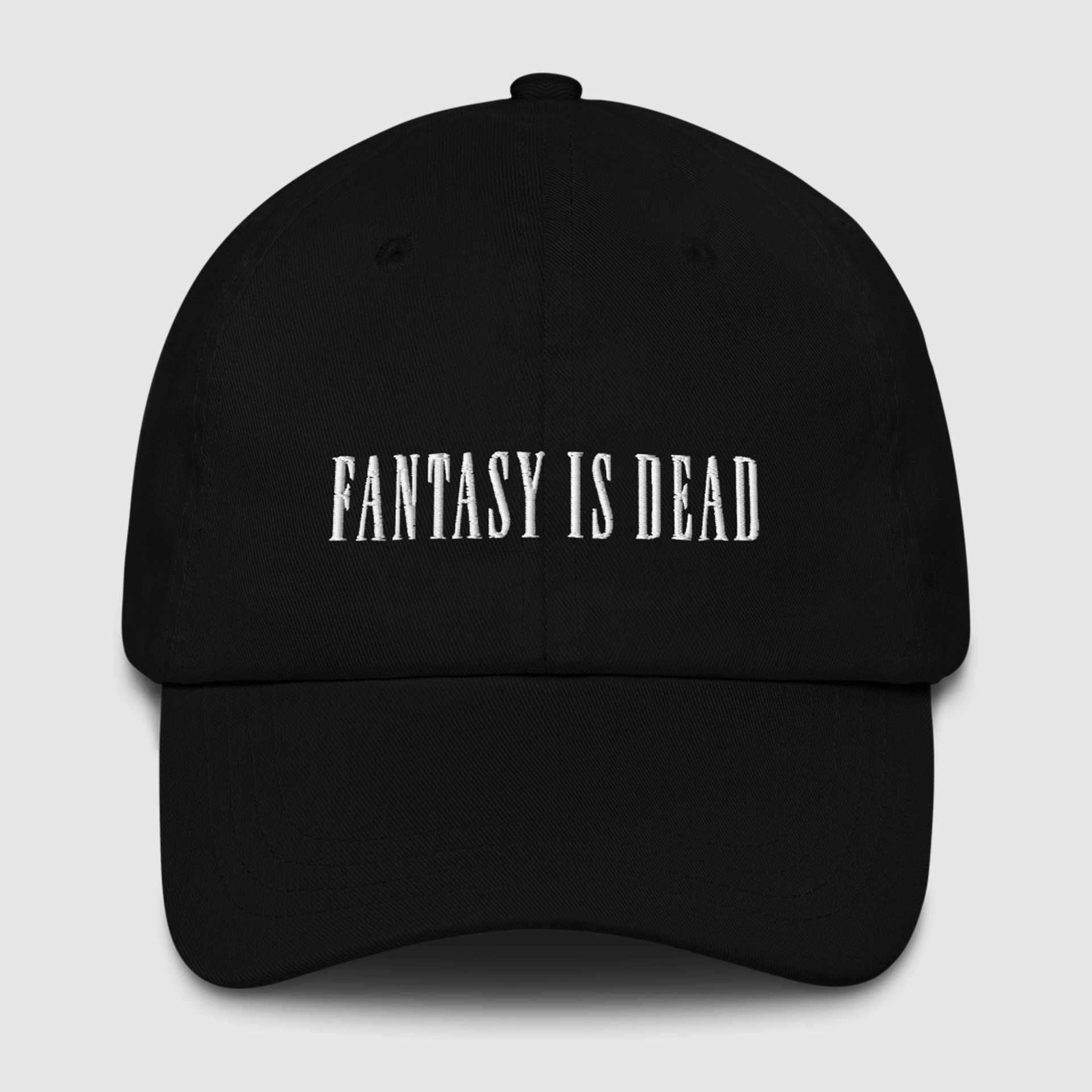 Fantasy is Dead Hat - Black