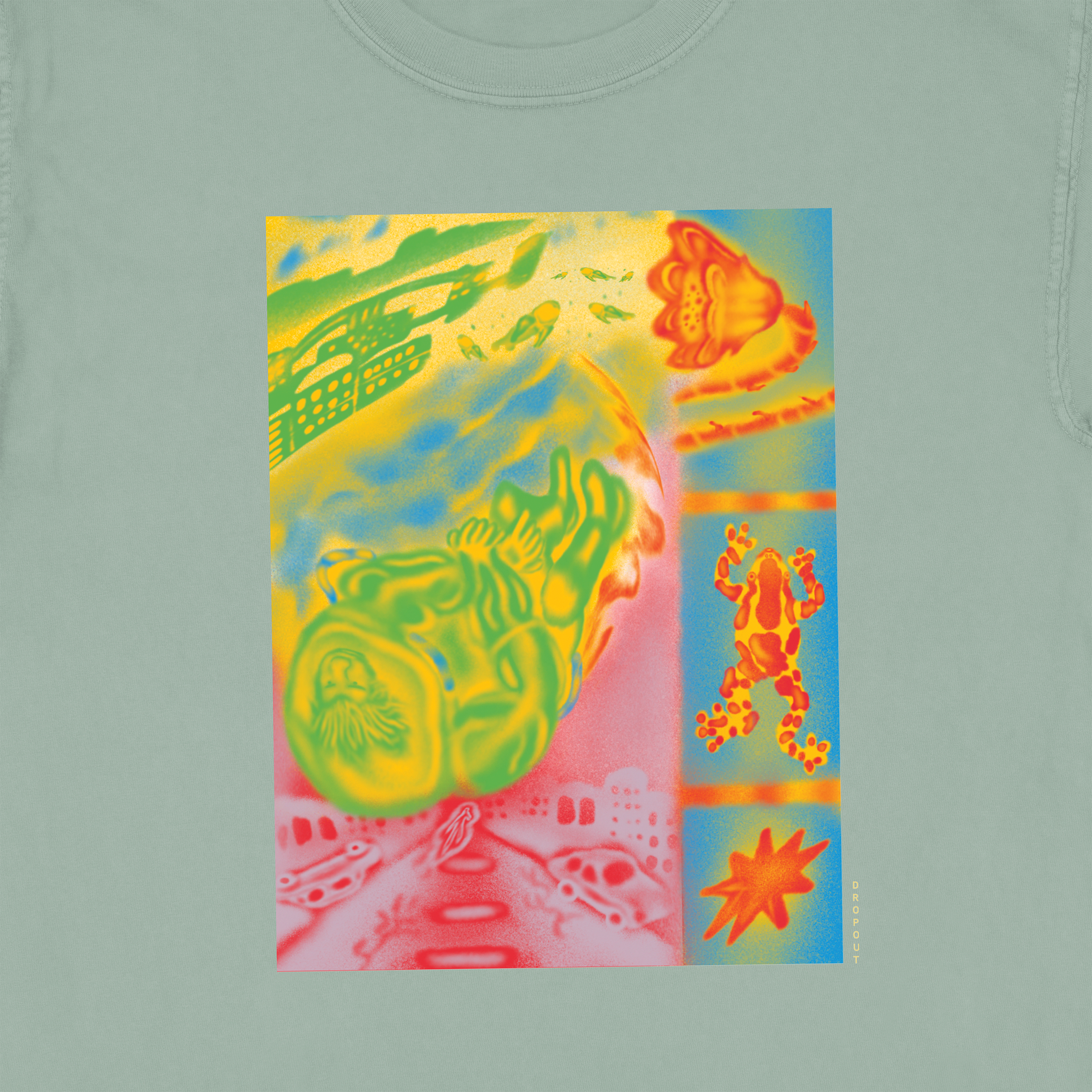 QUEST Issue 2 : "Dropout" Artwork by Jody Agus