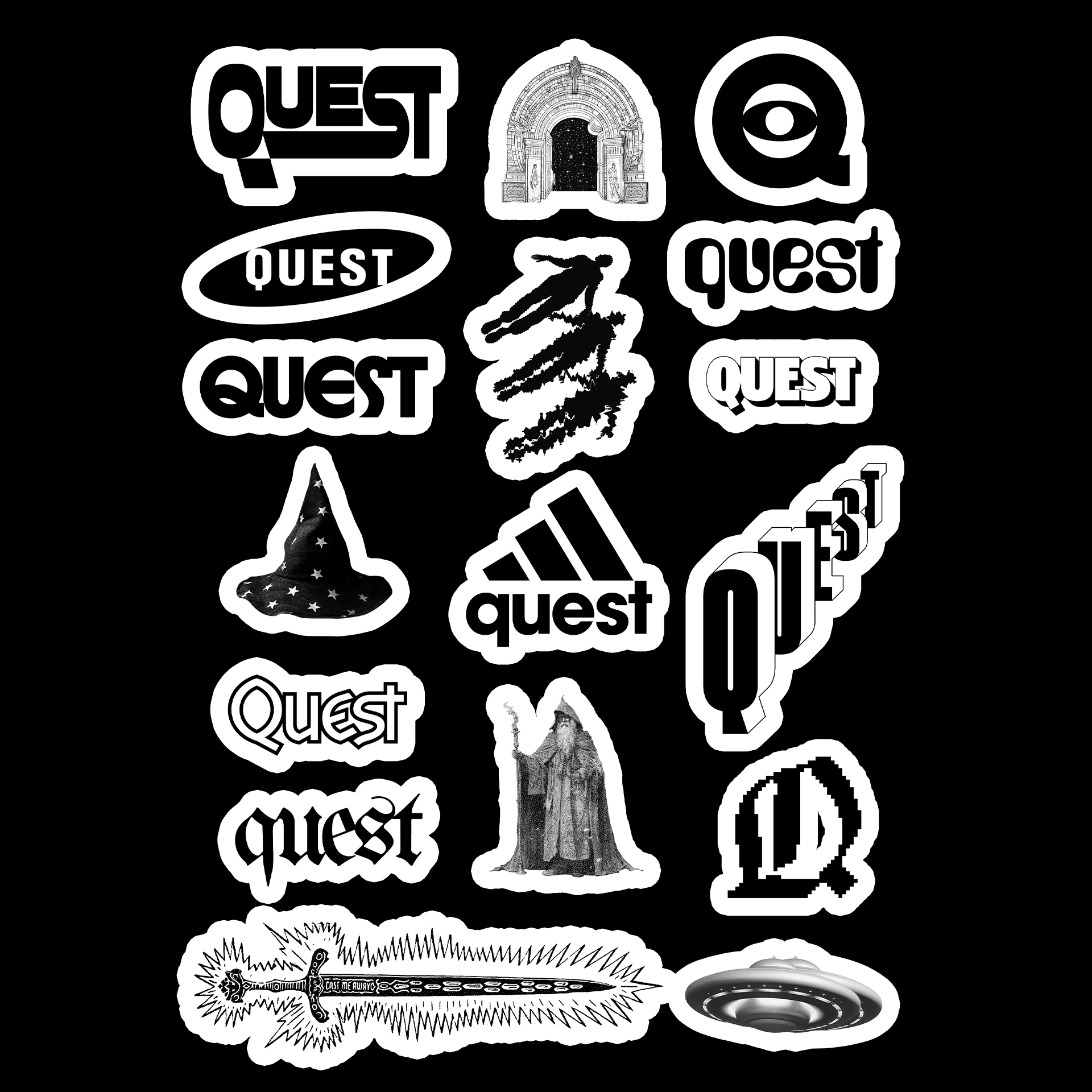 Quest Sticker Pack